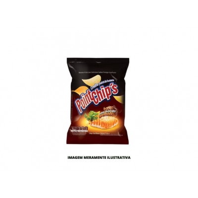 BATATA LISA FRANGO GRELHADO POINT CHIPS 1X24X30G
